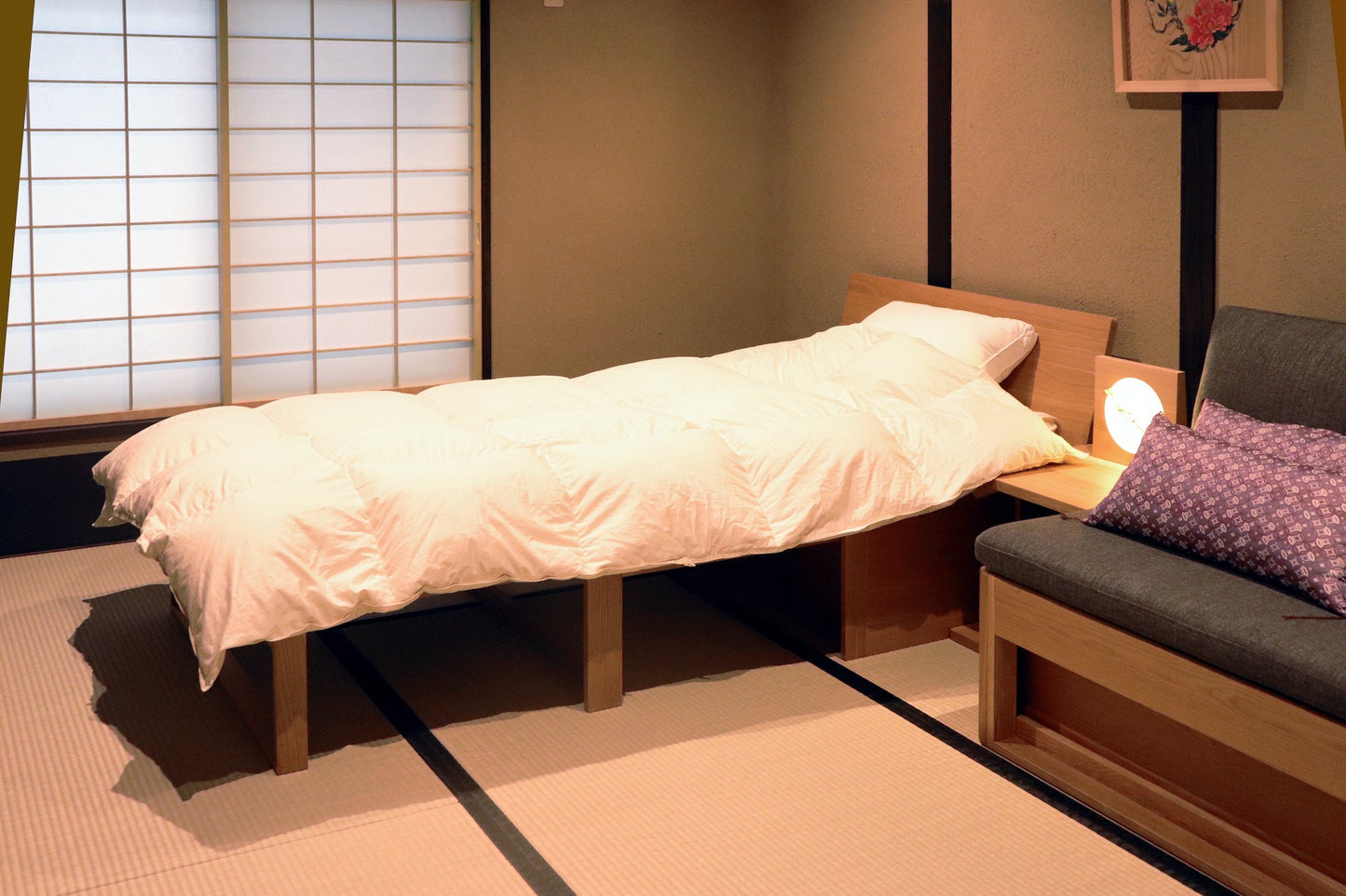 和室椅子テーブル_旅館家具_ソファベッド_くつろぎ-ソファベッド2-背板-NT色_八木研_ヤギケン_yagiken