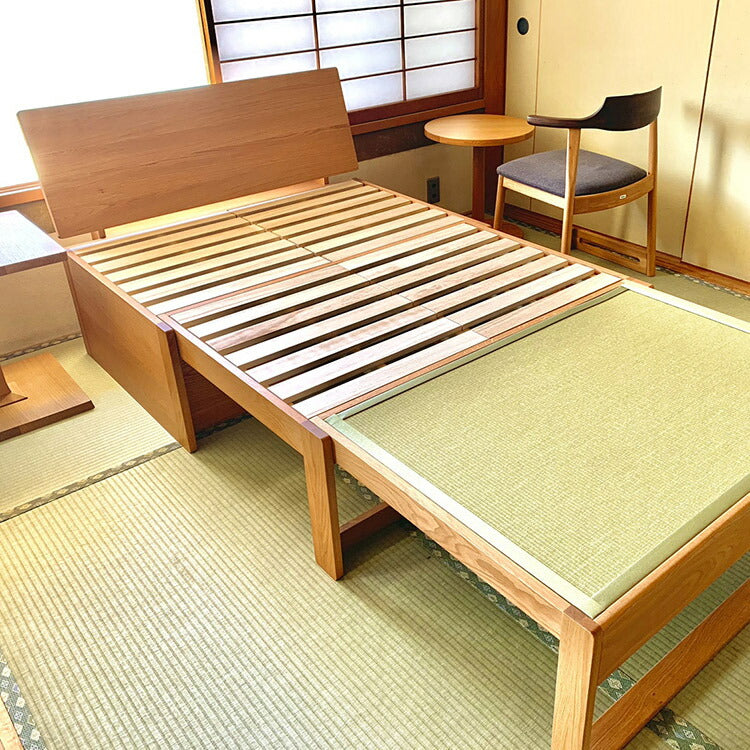 和室椅子テーブル_旅館家具_ソファベッド_くつろぎ-ソファベッド2-背板-NT色_八木研_ヤギケン_yagiken
