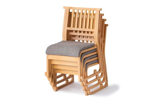 和室椅子テーブル_旅館家具_ダイニングチェア, チェア_やわら-チェアL-NT色_八木研_ヤギケン_yagiken