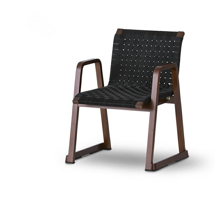 和室椅子テーブル_旅館家具_アームチェア, ダイニングチェア, チェア_飛鳥チェア3-400-ブラック_八木研_ヤギケン_yagiken