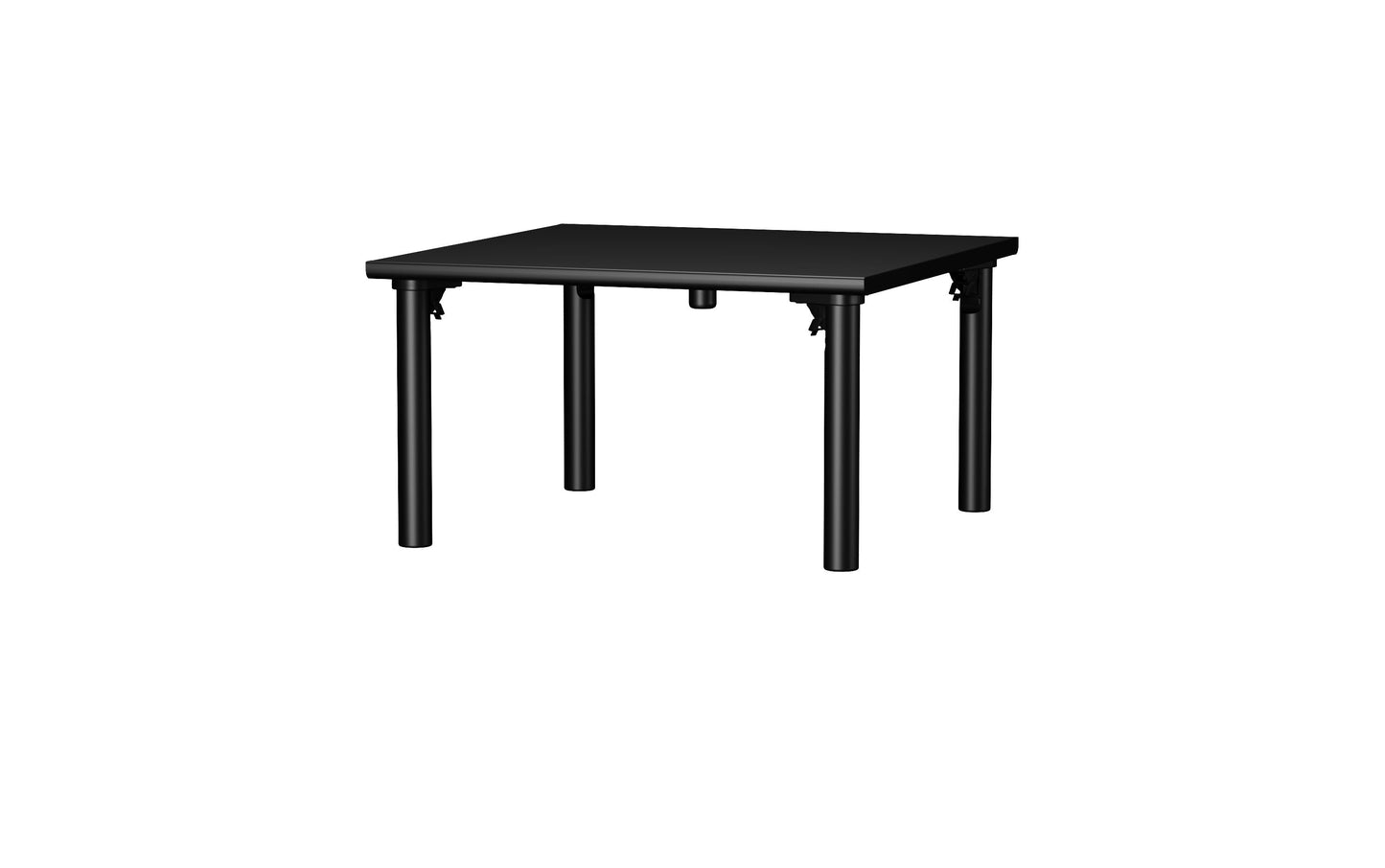 和室椅子テーブル_旅館家具_ダイニングテーブル_くつろぎ-システムテーブル-90船底-BK色_八木研_ヤギケン_yagiken