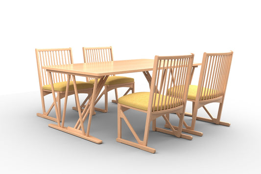 和室椅子テーブル_旅館家具_ダイニングチェア, チェア, ローチェア_しき-和室イスNT色-イエロー_八木研_ヤギケン_yagiken