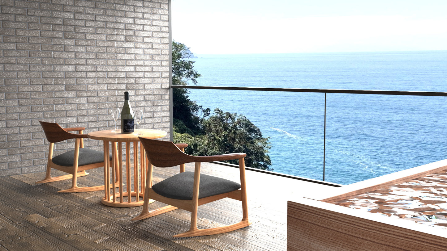 和室椅子テーブル_旅館家具_アームチェア, チェア, ロッキングチェア_くつろぎ-ロッキングチェアL_八木研_ヤギケン_yagiken