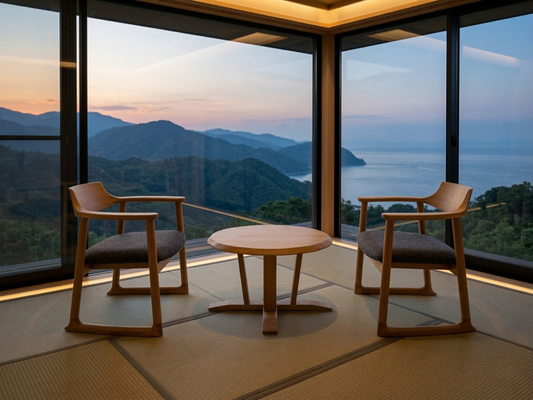 和室椅子テーブル_旅館家具_アームチェア, ダイニングチェア, チェア, ラウンジチェア_くつろぎ-ラウンジチェア2_NT色_八木研_ヤギケン_yagiken