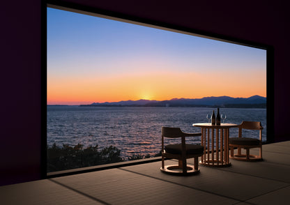 和室椅子テーブル_旅館家具_ダイニングチェア, チェア, ローチェア_まどか-和室低座椅子-φ450-NT色_八木研_ヤギケン_yagiken