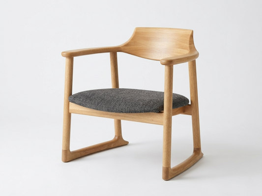 くつろぎ ラウンジチェア2 NT色｜和室椅子・ラウンジチェア・アームチェア・旅館家具