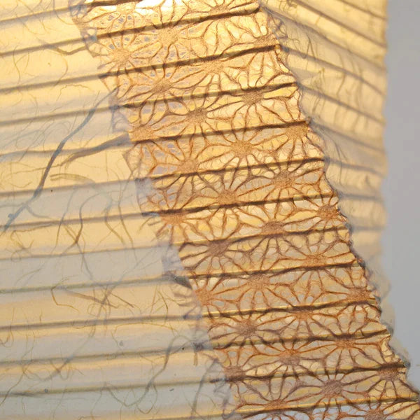 和紙ペンダントライト-和紙照明ペンダント-日本の和紙ランプ-和風ペンダントライト-手作り和紙照明-薄紙ペンダントライト-モダン和紙照明-和紙照明デザイン-伝統的な和紙照明-4畳用照明-1灯ペンダントライト-ツイスト-spn1-1004-黒雲龍-麻葉唐茶-電球別売