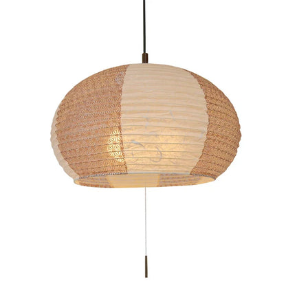 和紙ペンダントライト-和紙照明ペンダント-日本の和紙ランプ-和風ペンダントライト-手作り和紙照明-薄紙ペンダントライト-モダン和紙照明-和紙照明デザイン-伝統的な和紙照明-8畳用照明-3灯ペンダントライト-スウェル SPN3-1088 雲龍ベージュ×麻葉唐茶 電球別売