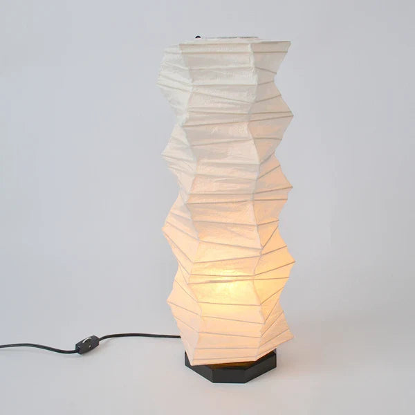 和紙テーブルライト 和紙照明テーブル 日本の和紙ライト 和風テーブルライト 手作り和紙照明 薄紙テーブルライト モダン和紙ライト 和紙ライトデザイン 伝統的な和紙照明-和風照明テーブルライト-和風照明テーブルライト-ボコ SS-3081 揉み紙-白熱電球25W付属