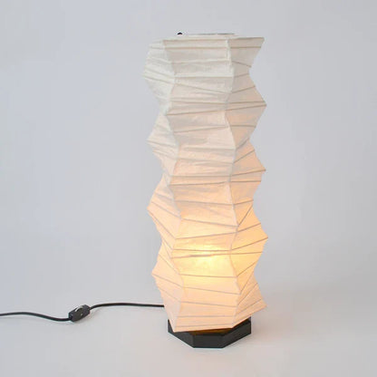 和紙テーブルライト 和紙照明テーブル 日本の和紙ライト 和風テーブルライト 手作り和紙照明 薄紙テーブルライト モダン和紙ライト 和紙ライトデザイン 伝統的な和紙照明-和風照明テーブルライト-和風照明テーブルライト-ボコ SS-3081 揉み紙-白熱電球25W付属