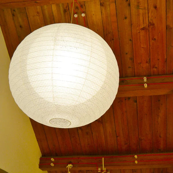 和紙ペンダントライト-和紙照明ペンダント-日本の和紙ランプ-和風ペンダントライト-手作り和紙照明-薄紙ペンダントライト-モダン和紙照明-和紙照明デザイン-伝統的な和紙照明-吹き抜け照明-大型和紙照明-二重提灯-3灯ペンダントライト-バド SPN3-1103 小梅白in小梅白 電球別売