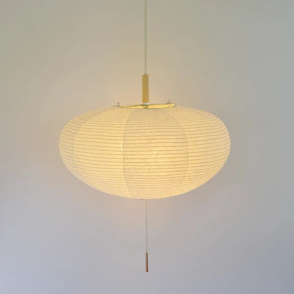 和紙ペンダントライト-和紙照明ペンダント-日本の和紙ランプ-和風ペンダントライト-手作り和紙照明-薄紙ペンダントライト-モダン和紙照明-和紙照明デザイン-伝統的な和紙照明-6畳用照明-2灯ペンダントライト-コマ SPN2-1017 揉み紙×麻葉白 電球別売