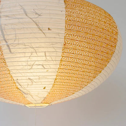 和紙ペンダントライト-和紙照明ペンダント-日本の和紙ランプ-和風ペンダントライト-手作り和紙照明-薄紙ペンダントライト-モダン和紙照明-和紙照明デザイン-伝統的な和紙照明-6畳用照明-2灯ペンダントライト-コマ SPN2-1017 黒雲龍×麻葉煉瓦 電球別売