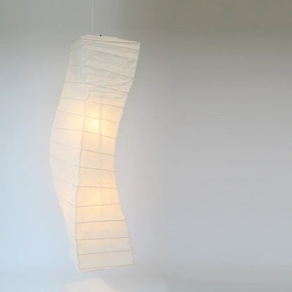 和紙ペンダントライト-和紙照明ペンダント-日本の和紙ランプ-和風ペンダントライト-手作り和紙照明-薄紙ペンダントライト-モダン和紙照明-和紙照明デザイン-伝統的な和紙照明-吹き抜け照明-大型照明-吹き抜け用-和風ペンダントライト-フロー SDPN-202 揉み紙 電球別売