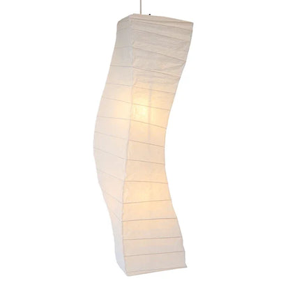 和紙ペンダントライト-和紙照明ペンダント-日本の和紙ランプ-和風ペンダントライト-手作り和紙照明-薄紙ペンダントライト-モダン和紙照明-和紙照明デザイン-伝統的な和紙照明-吹き抜け照明-大型照明-吹き抜け用-和風ペンダントライト-フロー SDPN-202 揉み紙 電球別売