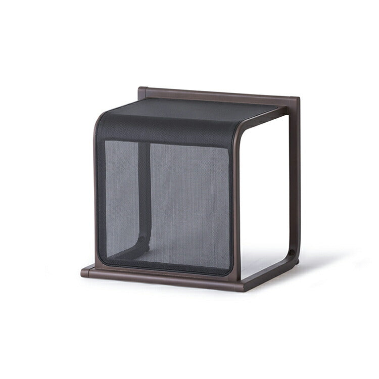 和室椅子テーブル_旅館家具_スツール_やわら-タテヨコスツール-DB色_八木研_ヤギケン_yagiken