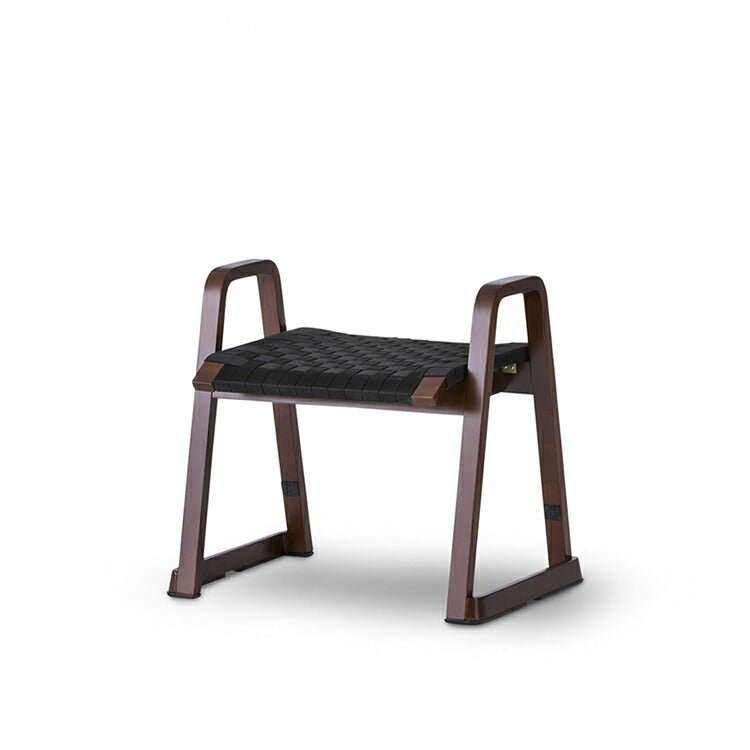 和室椅子テーブル_旅館家具_スツール_飛鳥スツール3-400-ブラック_八木研_ヤギケン_yagiken