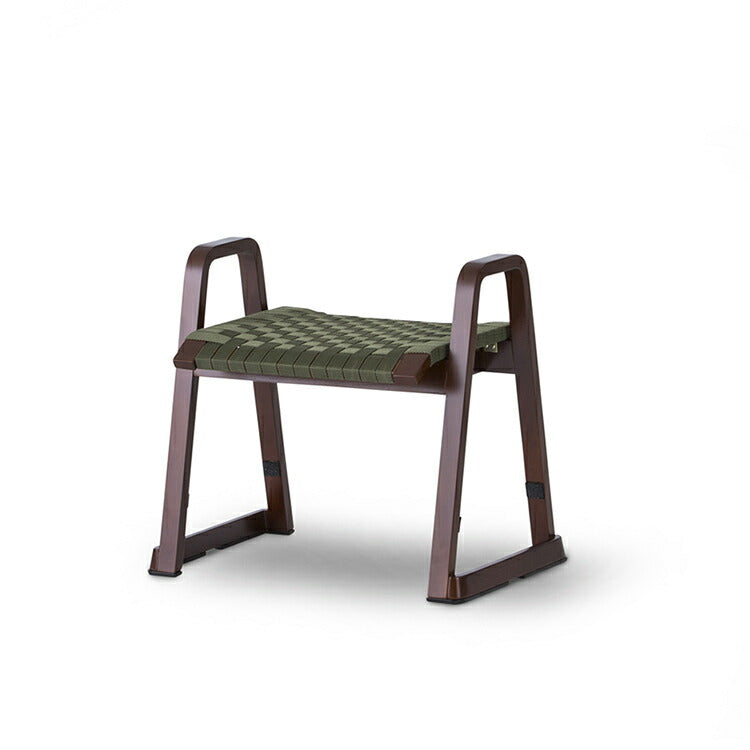 和室椅子テーブル_旅館家具_スツール_飛鳥スツール3-400-グリーン_八木研_ヤギケン_yagiken