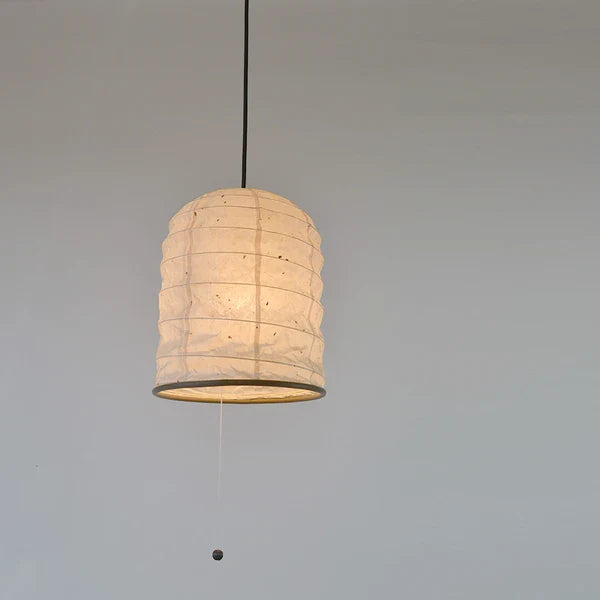 和紙ペンダントライト-和紙照明ペンダント-日本の和紙ランプ-和風ペンダントライト-手作り和紙照明-薄紙ペンダントライト-モダン和紙照明-和紙照明デザイン-伝統的な和紙照明-4畳用照明-1灯ペンダントライト-SPN1-1097 yama 電球別売
