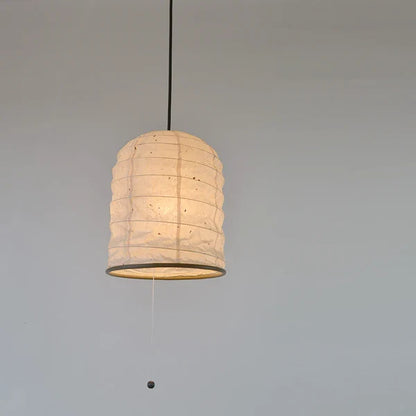 和紙ペンダントライト-和紙照明ペンダント-日本の和紙ランプ-和風ペンダントライト-手作り和紙照明-薄紙ペンダントライト-モダン和紙照明-和紙照明デザイン-伝統的な和紙照明-4畳用照明-1灯ペンダントライト-SPN1-1097 yama 電球別売