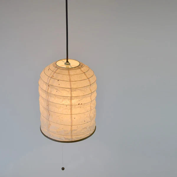 和紙ペンダントライト-和紙照明ペンダント-日本の和紙ランプ-和風ペンダントライト-手作り和紙照明-薄紙ペンダントライト-モダン和紙照明-和紙照明デザイン-伝統的な和紙照明-4畳用照明-1灯ペンダントライト-SPN1-1097 yama 電球別売