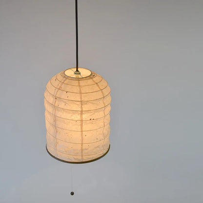 和紙ペンダントライト-和紙照明ペンダント-日本の和紙ランプ-和風ペンダントライト-手作り和紙照明-薄紙ペンダントライト-モダン和紙照明-和紙照明デザイン-伝統的な和紙照明-4畳用照明-1灯ペンダントライト-SPN1-1097 yama 電球別売