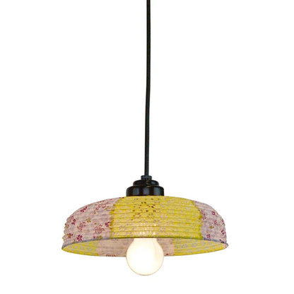 和紙ペンダントライト-和紙照明ペンダント-日本の和紙ランプ-和風ペンダントライト-手作り和紙照明-薄紙ペンダントライト-モダン和紙照明-和紙照明デザイン-伝統的な和紙照明-小さな空間-1灯ペンダントライト-和風照明1灯レトロペンダント インヴェント SDPN-244C 灯花パープル×小梅イエロー 電球別売