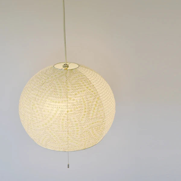 和紙ペンダントライト-和紙照明ペンダント-日本の和紙ランプ-和風ペンダントライト-手作り和紙照明-薄紙ペンダントライト-モダン和紙照明-和紙照明デザイン-伝統的な和紙照明-6畳用照明-2灯ペンダントライト-ポッポ　SPN2-1063 万年草×小梅白 電球別売