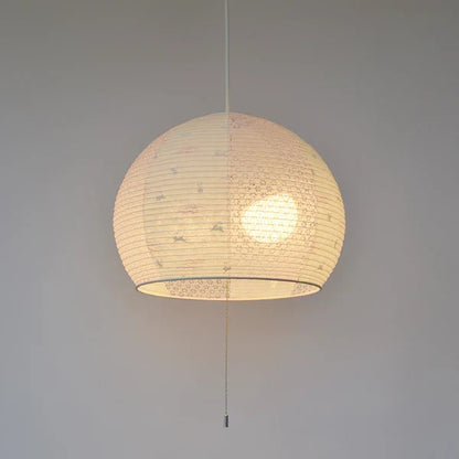 和紙ペンダントライト-和紙照明ペンダント-日本の和紙ランプ-和風ペンダントライト-手作り和紙照明-薄紙ペンダントライト-モダン和紙照明-和紙照明デザイン-伝統的な和紙照明-6畳用照明-2灯ペンダントライト-ポッポ　SPN2-1063 うさぎピンク×小梅ピンク 電球別売