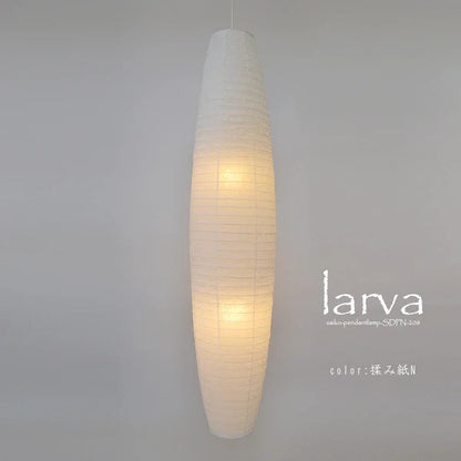 和紙ペンダントライト-和紙照明ペンダント-日本の和紙ランプ-和風ペンダントライト-手作り和紙照明-薄紙ペンダントライト-モダン和紙照明-和紙照明デザイン-伝統的な和紙照明-吹き抜け照明-大型照明-吹き抜け用-和風ペンダントライト-ラーヴァ SDPN-208 揉み紙N 電球別売