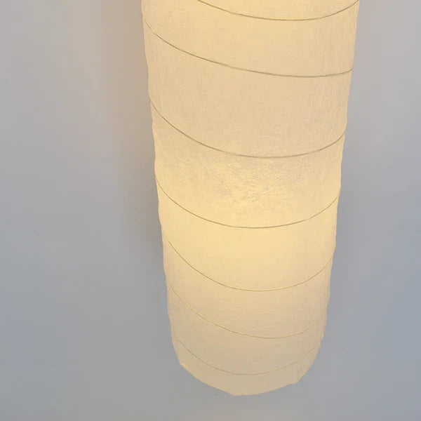 和紙ペンダントライト-和紙照明ペンダント-日本の和紙ランプ-和風ペンダントライト-手作り和紙照明-薄紙ペンダントライト-モダン和紙照明-和紙照明デザイン-伝統的な和紙照明-吹き抜け照明-大型照明-吹き抜け用-和風ペンダントライト-スティック SDPN-204 揉み紙 電球別売