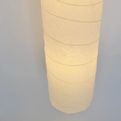 和紙ペンダントライト-和紙照明ペンダント-日本の和紙ランプ-和風ペンダントライト-手作り和紙照明-薄紙ペンダントライト-モダン和紙照明-和紙照明デザイン-伝統的な和紙照明-吹き抜け照明-大型照明-吹き抜け用-和風ペンダントライト-スティック SDPN-204 揉み紙 電球別売