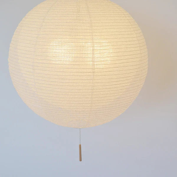 和紙ペンダントライト-和紙照明ペンダント-日本の和紙ランプ-和風ペンダントライト-手作り和紙照明-薄紙ペンダントライト-モダン和紙照明-和紙照明デザイン-伝統的な和紙照明-6畳用照明-二重提灯-2灯ペンダントライト-バド-spn2-1100-網目白in春雨白 電球別売