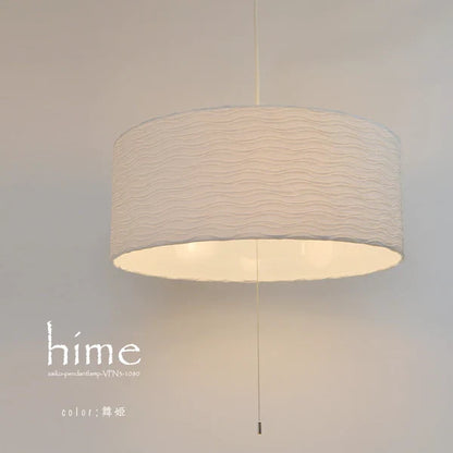 和紙ペンダントライト-和紙照明ペンダント-日本の和紙ランプ-和風ペンダントライト-手作り和紙照明-薄紙ペンダントライト-モダン和紙照明-和紙照明デザイン-伝統的な和紙照明-8畳用照明-姫シリーズ和風3灯ペンダントライト-VPN3-1080 舞姫 電球別売