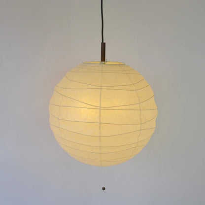 和紙ペンダントライト-和紙照明ペンダント-日本の和紙ランプ-和風ペンダントライト-手作り和紙照明-薄紙ペンダントライト-モダン和紙照明-和紙照明デザイン-伝統的な和紙照明-6畳用照明-2灯ペンダントライト-PN2-48 ウェーブ 本美濃紙 幅48cmタイプ 電球別売