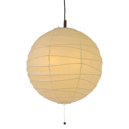 和紙ペンダントライト-和紙照明ペンダント-日本の和紙ランプ-和風ペンダントライト-手作り和紙照明-薄紙ペンダントライト-モダン和紙照明-和紙照明デザイン-伝統的な和紙照明-6畳用照明-2灯ペンダントライト-PN2-48 ウェーブ 本美濃紙 幅48cmタイプ 電球別売