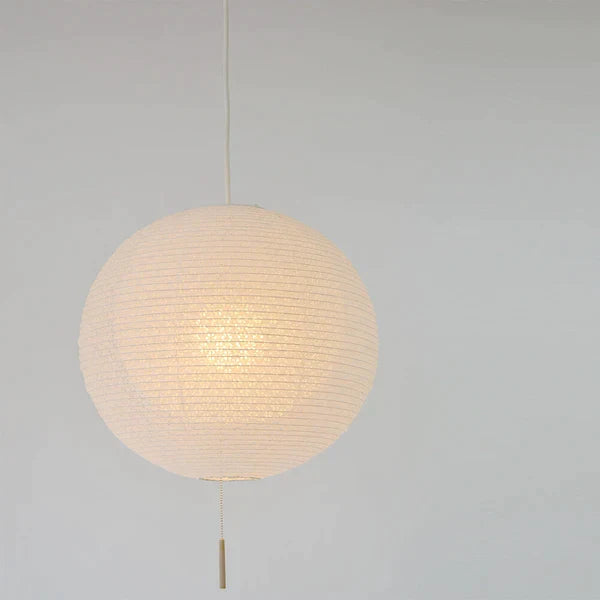 和紙ペンダントライト-和紙照明ペンダント-日本の和紙ランプ-和風ペンダントライト-手作り和紙照明-薄紙ペンダントライト-モダン和紙照明-和紙照明デザイン-伝統的な和紙照明-4畳用照明-二重提灯-1灯-ペンダントライト-バド-spn1-1107-小梅白in小梅白-電球別売