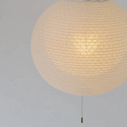 和紙ペンダントライト-和紙照明ペンダント-日本の和紙ランプ-和風ペンダントライト-手作り和紙照明-薄紙ペンダントライト-モダン和紙照明-和紙照明デザイン-伝統的な和紙照明-4畳用照明-二重提灯-1灯-ペンダントライト-バド-spn1-1107-小梅白in小梅白-電球別売