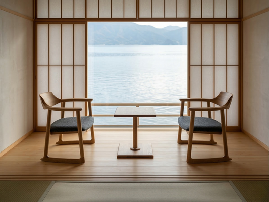 和室に映える 角型サイドテーブル｜くつろぎサイドテーブル2（KAKU）