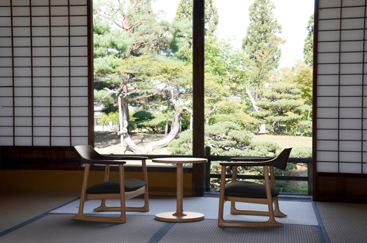 和室椅子テーブル_旅館家具_アームチェア, チェア, フロアチェア_くつろぎ-フロアチェア2_八木研_ヤギケン_yagiken