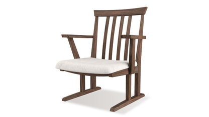 和室椅子テーブル_旅館家具_ダイニングチェア, チェア, ローチェア_たのし-アームチェアH-MB色-UP635_八木研_ヤギケン_yagiken