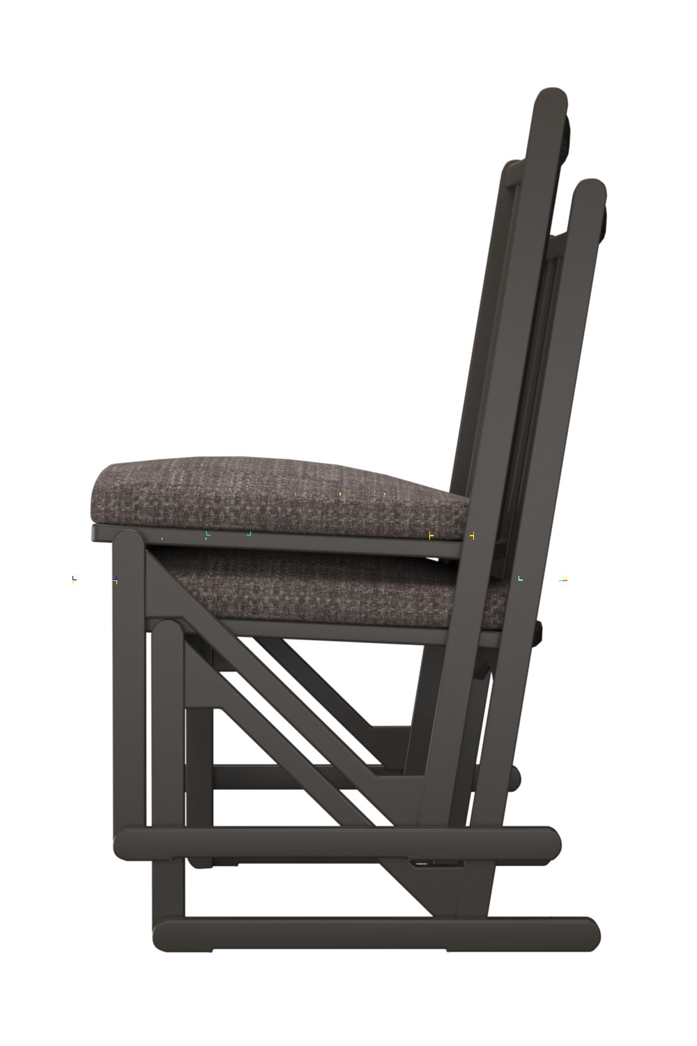 和室椅子テーブル_旅館家具_ダイニングチェア, チェア, ローチェア_しき-和室イスBK色-グレイ_八木研_ヤギケン_yagiken