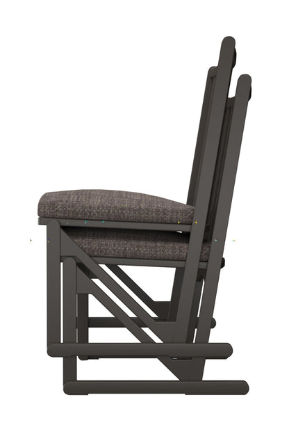 和室椅子テーブル_旅館家具_ダイニングチェア, チェア, ローチェア_しき-和室イスBK色-グレイ_八木研_ヤギケン_yagiken