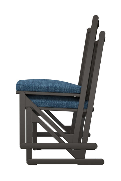 和室椅子テーブル_旅館家具_ダイニングチェア, チェア, ローチェア_しき-和室イスBK色-ヒュアラン_八木研_ヤギケン_yagiken