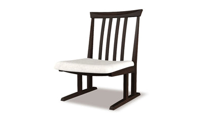 和室椅子テーブル_旅館家具_ダイニングチェア, チェア, ローチェア_たのし-サイドチェアH-DB色-UP635_八木研_ヤギケン_yagiken