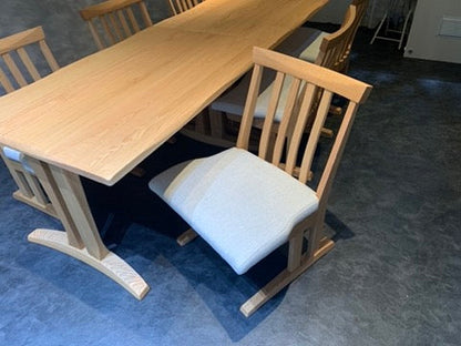 和室椅子テーブル_旅館家具_サイドチェア, ダイニングチェア, チェア_たのし-サイドチェアH-ＭＢ色テール85_八木研_ヤギケン_yagiken