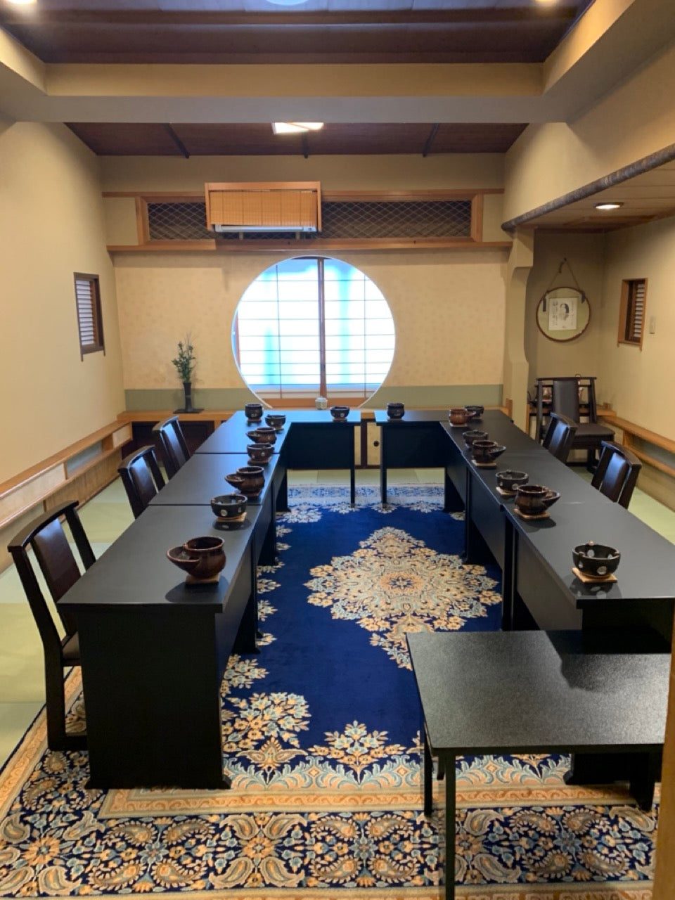 和室椅子テーブル_旅館家具_1人用テーブル, テーブル_風月-テーブル_八木研_ヤギケン_yagiken