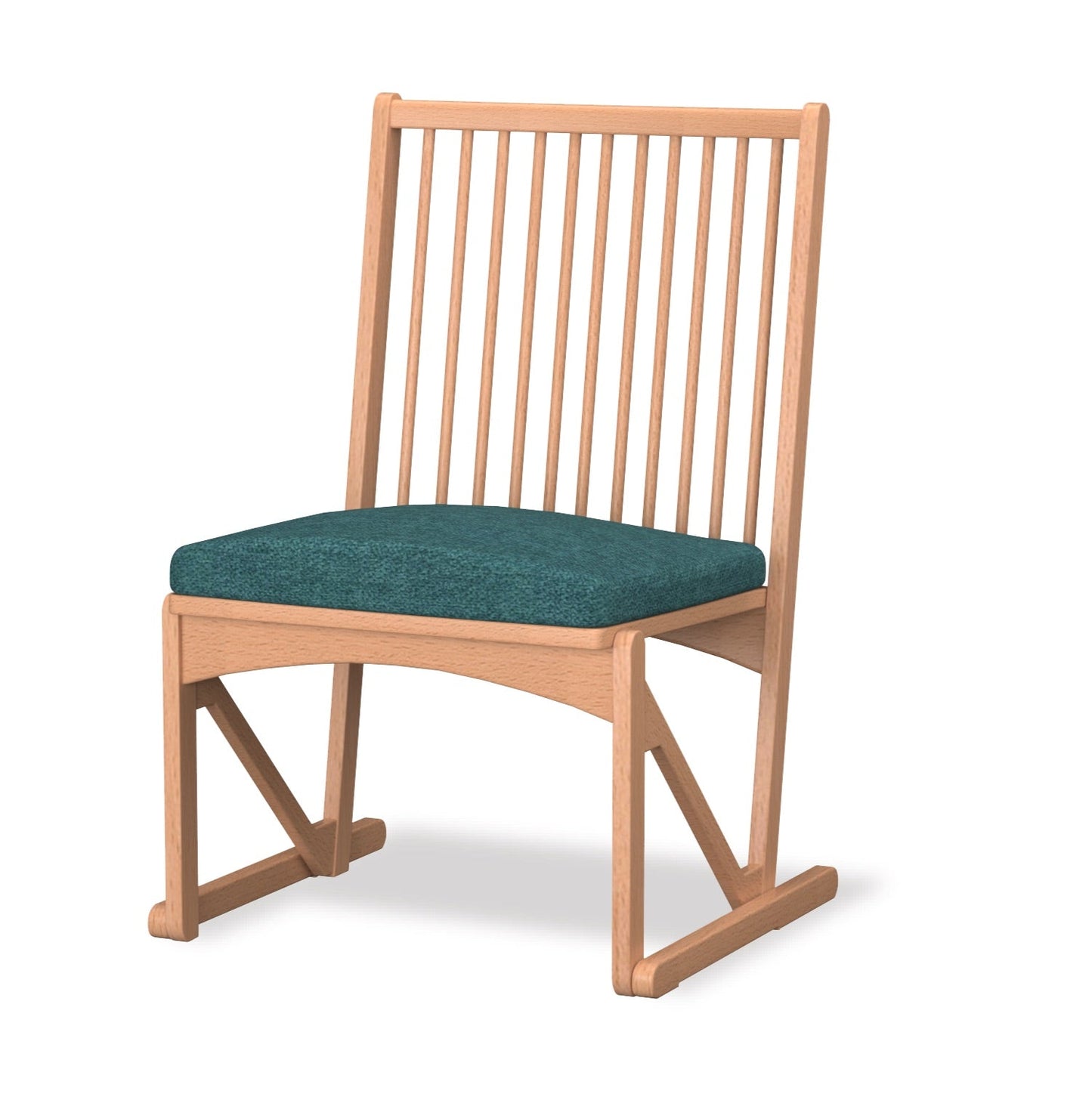 和室椅子テーブル_旅館家具_ダイニングチェア, チェア, ローチェア_しき-和室イス_八木研_ヤギケン_yagiken