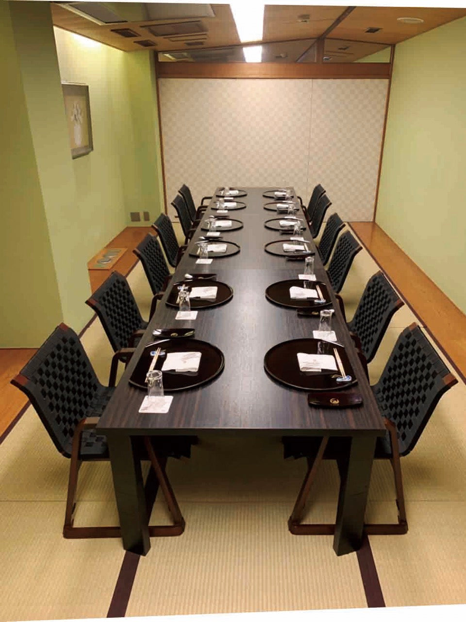 和室椅子テーブル_旅館家具_スツール_飛鳥スツール3-350-グリーン_八木研_ヤギケン_yagiken