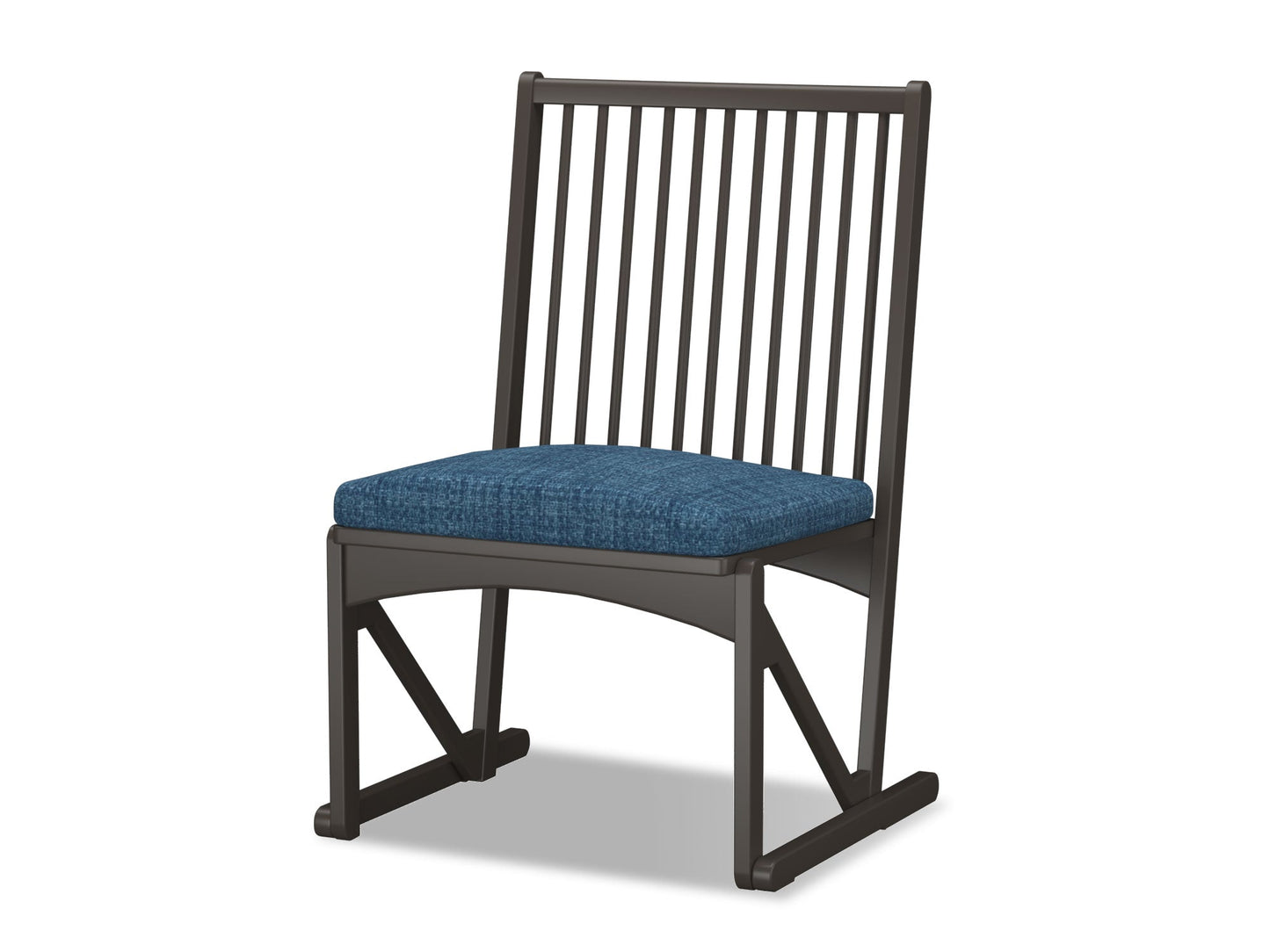 和室椅子テーブル_旅館家具_ダイニングチェア, チェア, ローチェア_しき-和室イスBK色-ヒュアラン_八木研_ヤギケン_yagiken